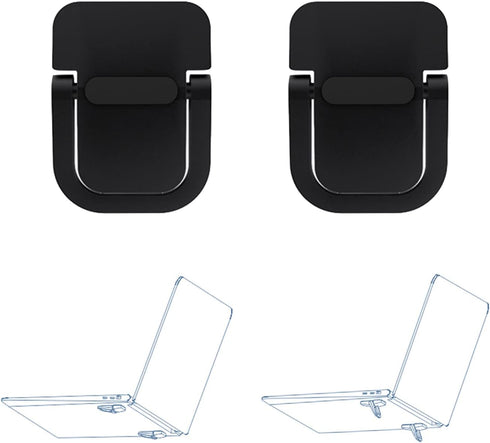 WedFeir 2pcs Keyboard Stands, Mini Laptop Stand for Desk, Portable Laptop Stand Compatible with MacBook Air Pro, Dell