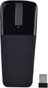 Dpofirs 2.4GHz Foldable Arc Touch Mouse, USB Receiver for Computer Notebook, Black