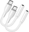 USB C to 3.5mm Adapter for Samsung Galaxy S24, S23, S22, Google Pixel 8, iPhone 15 Pro Max, Type C Audio