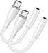 USB C to 3.5mm Adapter for Samsung Galaxy S24, S23, S22, Google Pixel 8, iPhone 15 Pro Max, Type C Audio