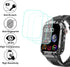 Tempered Glass Screen Protector for Hvlgmrc P66 1.96 inches Rugged Smart Watch, 3pcs, 9H
