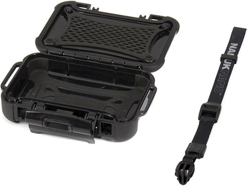 Nanuk Nano Series 310 Waterproof Protective Case, Ultra Resistant Polycarbonate - Black