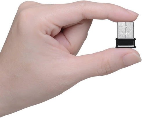 Edimax 2-in-1 Wi-Fi 4 802.11n N150 + Bluetooth Low Energy (BLE) 4.0 Combination Adapter for PC, Wireless Nano USB