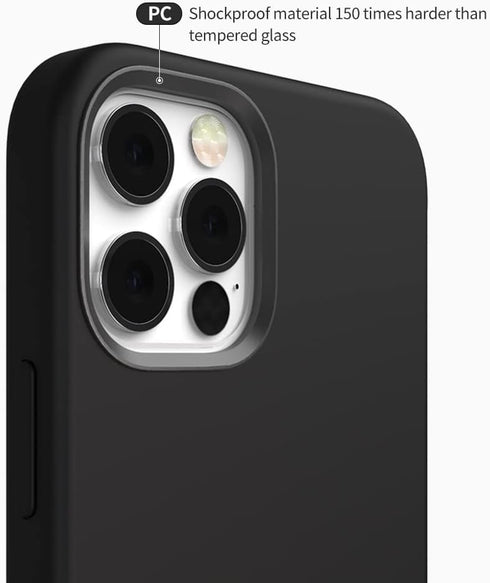 Sinjimoru 15, 15 Magnetic Silicone Case for iPhone Anti-Dust and Compatible with Magsafe, iPhone Silicone Case
