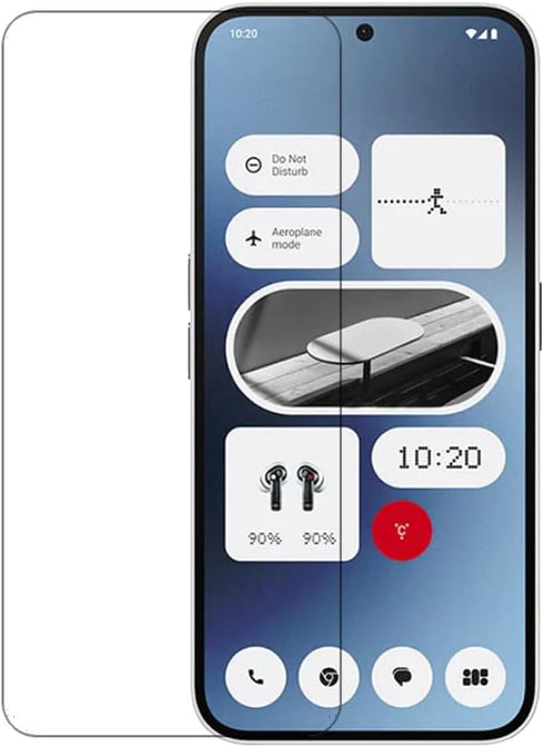 2 Pack High Clear Tempered Glass Screen Protector for Nothing Phone 2, 9H Frontier Protective Protector