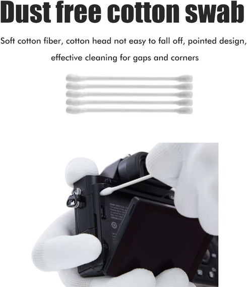 Generic Camera Cleaning Kit with Professional Tools for Lens Digital Accessories Cleaning Suitable for Photography