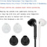 10 Pairs Earbud Covers Silicone Tips Replacement for Samsung Galaxy Note 5/7/S7/S6/S6 Edge Wireless Earbuds (Black &