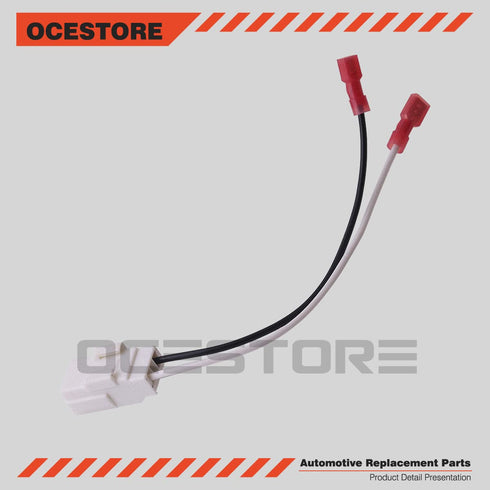 4Pcs Speaker Harness 72-6514 Adapter Compatible with Ram 1500 2500 Magnum Door Speaker Wiring Dakota Caravan Cherokee