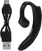 Zerone Bone Conduction Headphones, IPX6 Waterproof Bluetooth Wireless Over Ear Hang Headphones with Mic for Sports,