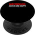 Funny Anti Mayonnaise Design Idea Mayonnaise Hater And Happy PopSockets Standard PopGrip