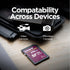 Integral 128GB 210MB/s 180MB/s V30, U3, CL10 4K Momentum I SDXC Card - UHS-I, Up to Read, Write - - for DSLR