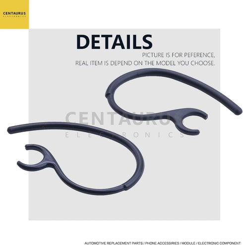 3pcs Gel Ear Bud Tips + 2pcs Ear Hook Loops Replacement for Jabra EASYCALL EASYGO Clear USA Cell Phones