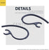 3pcs Gel Ear Bud Tips + 2pcs Ear Hook Loops Replacement for Jabra EASYCALL EASYGO Clear USA Cell Phones