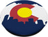 Cool Denver CO Flag Prize to Show Hometown Denver Pride PopSockets Swappable PopGrip