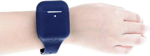 Latest Wrist Band for AirPods/AirPods 2 Case Accessories, Sport Strap Cover Compatible with Apple Airpods (Navy Blue)