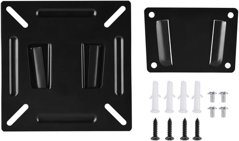 Hakeeta TV Wall Mount for 12-24inch LCD LED Monitor, PC Screen, Plasma Flat
