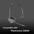 Replacement Headset Ear Pads for BlueParrott B250-XT, XTS, Plantronics CS540, Jabra GN2000, PRO900
