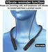 Neck Headphones Wireless Bluetooth V5.2 with Microphone, 35 Hours Playtime, IPX7 Sweat-Resistant (Y6H)