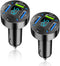 2Pcs Car Charger 66W Super Fast Charging with USB C & QC 3.0, Universal Quick Charge for 12-24V Car Lighter Plug
