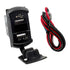 KIRO&SEEU 4.2A Dual USB Power Charger, Waterproof Quick Charge Socket for Cars, Boats, Trucks, RVs