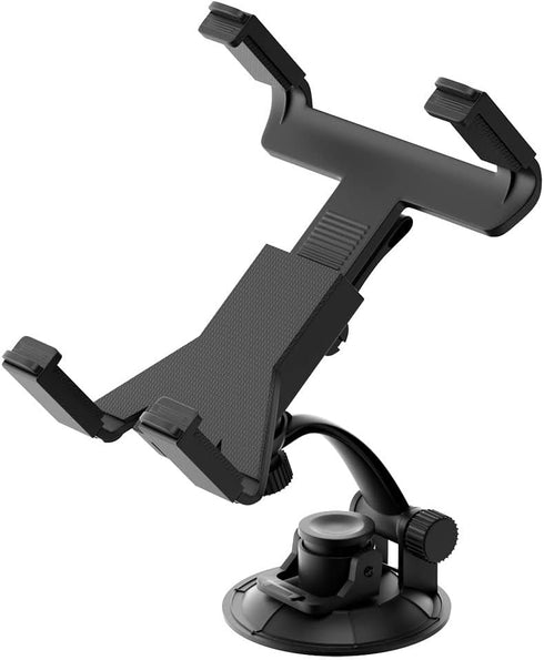 Car Truck GPS & Tablet Windshield Mount, Suction Cup Holder with Adjustable Bracket, Fits 7 Inch Garmin Devices