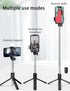 N\D 360 Bluetooth Selfie Stick Tripod Wireless Rotating Remote for Mobile Phone