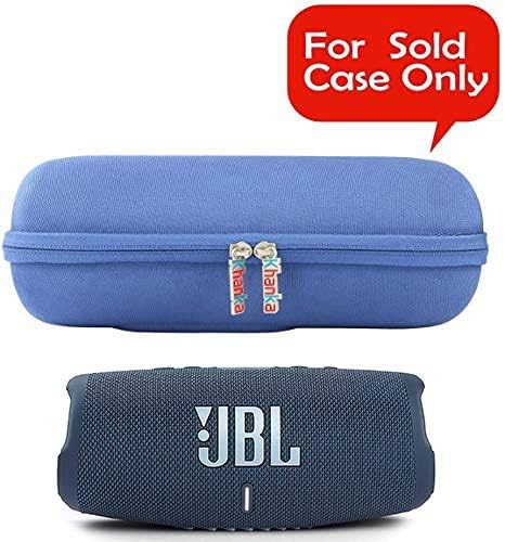 Khanka Hard Travel Case for JBL Charge 4 / Charge 5 Portable Waterproof Bluetooth Speaker (Blue)