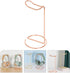 iplusmile Iron Headphone Stand, Desk Earphone Hanger Rack for Headphones, Rose Gold Display Holder