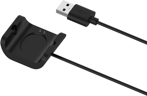 2-Pack Charger Compatible with Amazfit Bip S - Replacement Charging Dock 3.3ft USB Cable for Amazfit Bip S A1805