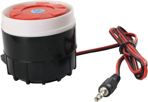 2 PCS DC12 V 120 db Continuous Sound Decibel Piezo Buzzer Alarm Speaker