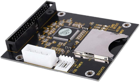 1Pcs SD SDHC Card to IDE 3.5" 40Pin Male Adapter, IDE Hard Disk Drive Adapter