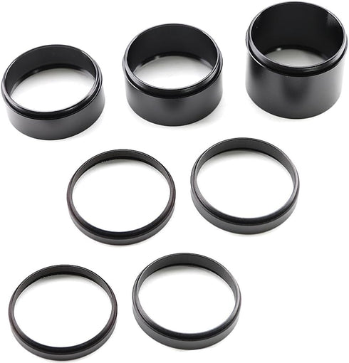 Telescope M48-2 Inches Extension Tube Kit for SLR Cameras, Length 5mm to 30mm, M48x0.75 on Both Sides