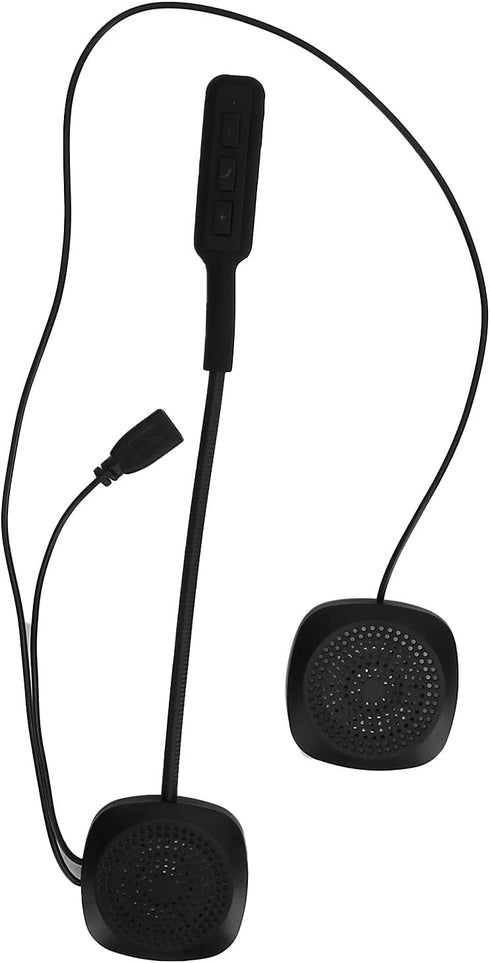 Headset for Motorcycle Helmet, Communication Headphone with Earpiece, Manual/Automatic Answering