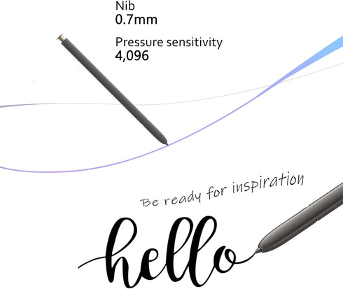 Galaxy S24 Ultra S Pen Replacement for Samsung Galaxy S24 Ultra, Without Bluetooth, 4096 Levels of Pressure Sensitivity