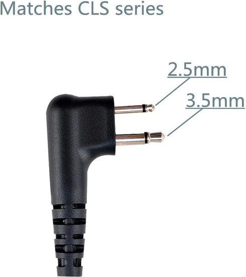 Waterproof Handheld Speaker Microphone for Motorola Walkie Talkie CP200, CP200d, CLS1410, CLS1110, CLS1450 Radio