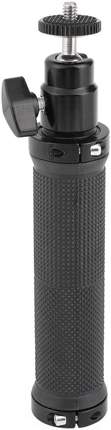 CAMVATE Rubber Hand Grip with 1/4" Ball Head Mount for Photographic Accessory, Black