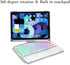 HENGHUI iPad 10th Generation Keyboard Case with TouchPad, 360 Rotating Backlight Bluetooth Cover for iPad 10 2022
