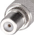 uxcell TNC Male to F Female Brass Connector RF Coaxial Adapter, 1pcs