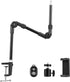 Andoer ST-01 Flexible Foldable Desk Mount Stand Metal Bracket 1/4 Inch Screw 3kg
