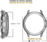 Screen Protector Compatible for Garmin Approach s70 42mm Smartwatch TPU Soft Frame Cover Case and Tempered Glass Protective Film (Pack of 3+2)