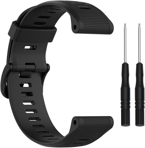 Band for Garmin Forerunner 945, Soft Silicone Replacement Watch Strap for Garmin Forerunner 935