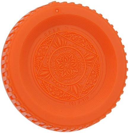Fotodiox Orange Designer Body Cap for Nikon F-Mount Cameras Compatibility
