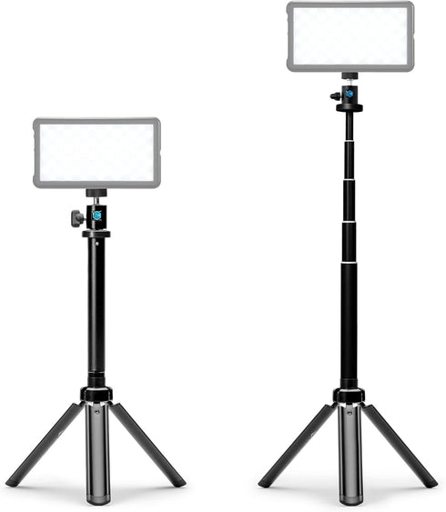 Lume Cube 30" Adjustable Webcam Stand, Portable Tripod for Lights & Webcams, Compatible with Logitech Models