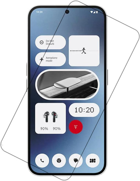 2 Pack High Clear Tempered Glass Screen Protector for Nothing Phone 2, 9H Frontier Protective Protector