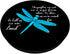 Faith Dragonfly PopSockets PopGrip - Swappable Grip for Phones & Tablets, Adhesive PopGrip for Dragonfly Lovers