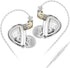 KZ EDA Dynamic Driver Earbuds, Wired Phone Earphones, HiFi Music IEM Headsets with Removable Cord and Microphone