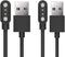 Magnetic Charger Cable for 3Plus Vibe Plus/Vibe +/Vibe Lite/Vibe Pro/Vibe+ Gen 2 Smart Watch, 3.3FT USB Charging Cable