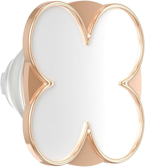 PopSockets Clover Rose Gold Enamel PopGrip Phone Stand & Holder
