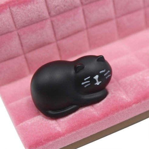 Bolley Joss Desk Cell Phone Holder Stand, Cute Pink Sofa with Cat Kitty for Home and Office
