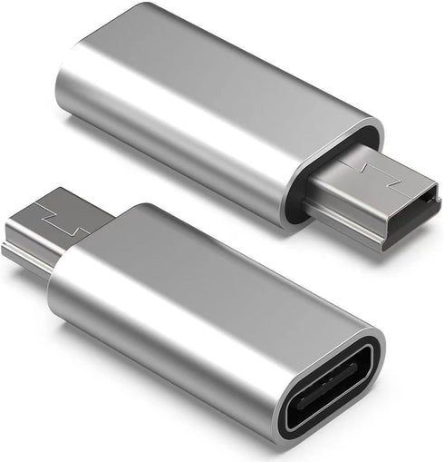 sovunis Mini USB 2.0 to USB C Adapter (2-Pack), USB Type C Female